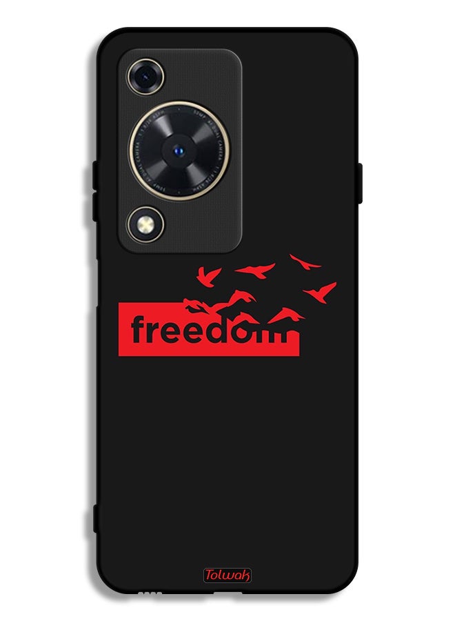 Tolwak Huawei Nova Y72S Protective Case Cover Freedom