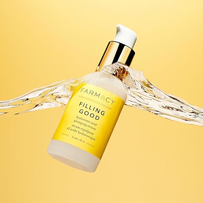 Farmacy Filling Good Hyaluronic Acid Serum for Face - Anti Aging Skin Care + Hydrating Face Serum - Plumps, Smoothes & Helps to Visibly Improve Skin Firmness for a Youthful Complexion (5ml) - Image 5