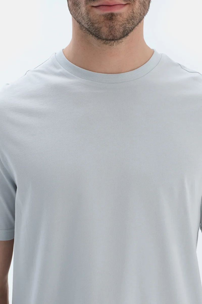 dagi T-shirt Crew Neck Cotton Regular/Classic Fit Sleepwear