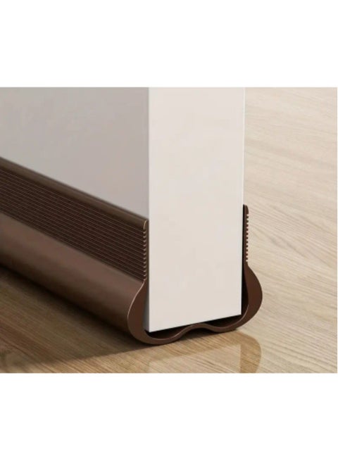 شريط مانع تسرب الباب البلاستيكي الصامت، زجاج مع شريط فجوة، مناسب للمكتب، غرفة النوم، غرفة مكيفة الهواء، غرفة المعيشة، عزل الهواء البارد، مقاوم للغبار