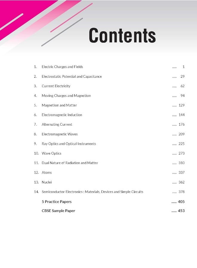 MTG CBSE 10 Years Chapterwise Topicwise Solved Papers Class 12 Physics Book - CBSE Champion For 2024 Exam | CBSE Question Bank With Sample Papers (Based on Latest Pattern) MTG Editorial Board