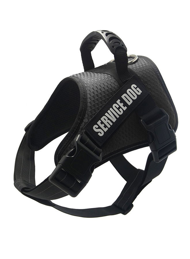 NIBEMINENT Adjustable Service Dog Harness Vest Black L - Image 1
