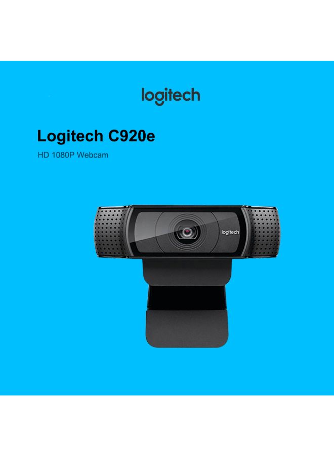 Logitech C920e 1080P HD Video Webcam Black - Image 4