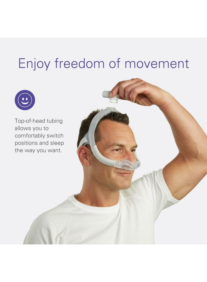 Resmed ResMed AirFit N30i Standard Frame - For Nasal CPAP Mask - Replacement CPAP Accessories - QuietAir Technology - Without Headgear - Wide Cushion - Image 4