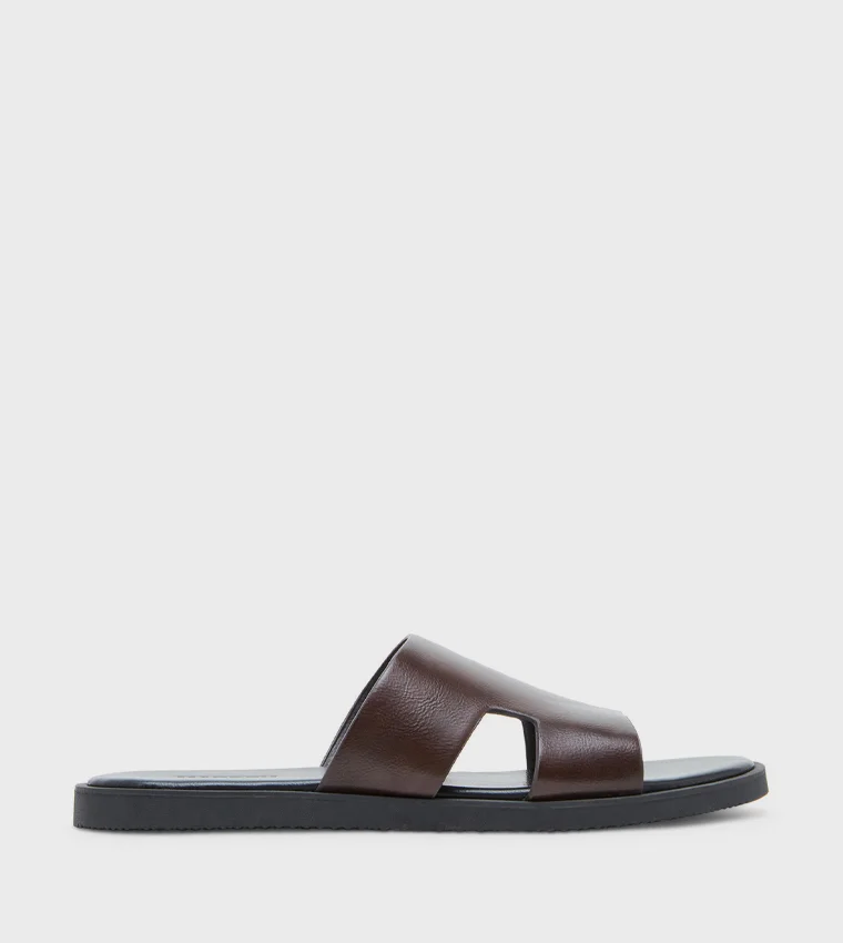 Steve Madden  M-Jylix Solid H-Strap Casual Sandals for Men | Best Price UAE
