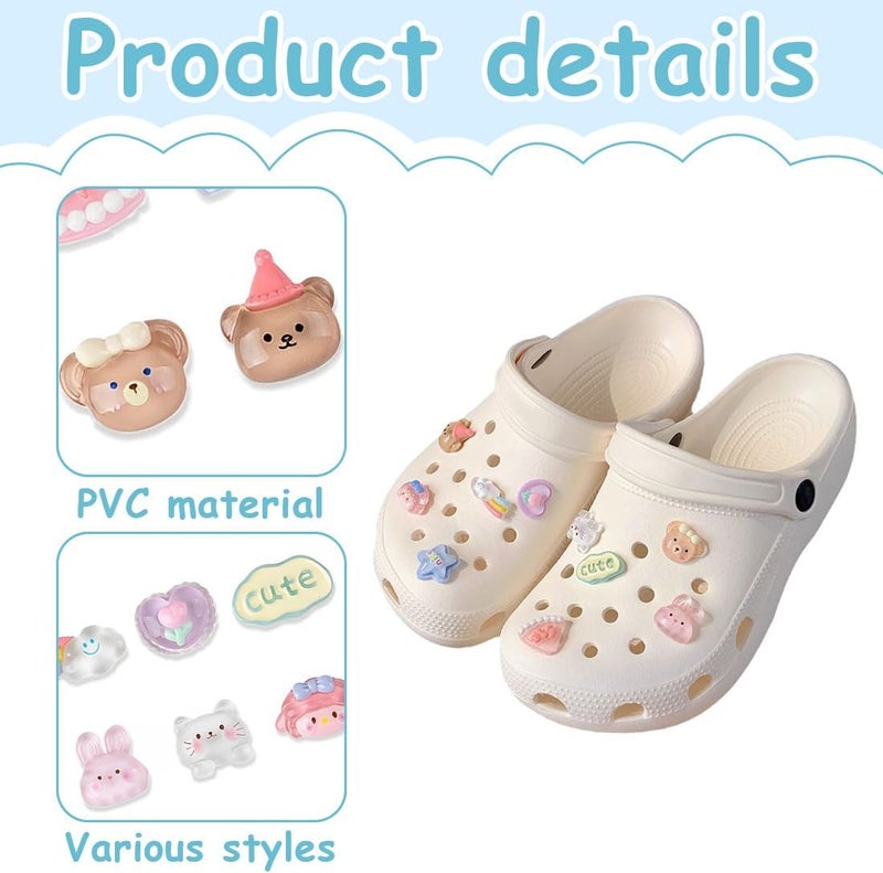 10 x Charm Shoes, Fun Cartoon Shoe Decorations for Girls, Boys and Adults - Image 3