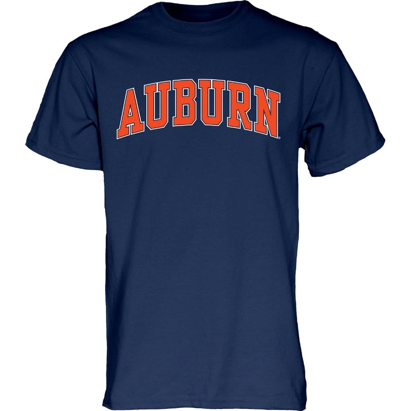 Blue 84 Men's Auburn Tigers Arching Team Color Short Sleeve T Shirt, Auburn Tigers Navy, Large - Image 5
