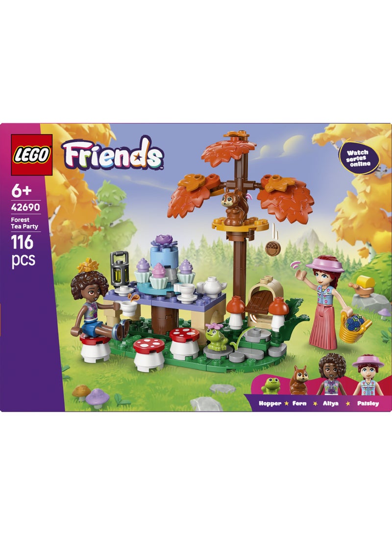 LEGO Friends Forest Tea Party with Animal Toys 42690 (Age 6+, 116 Pieces) - Image 3