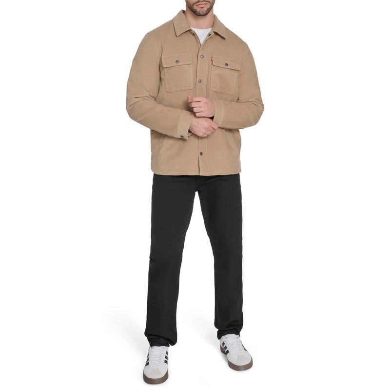 Levi's Men's Corduroy Shirt Jacket, True Tan Filled, XX-Large - Image 5