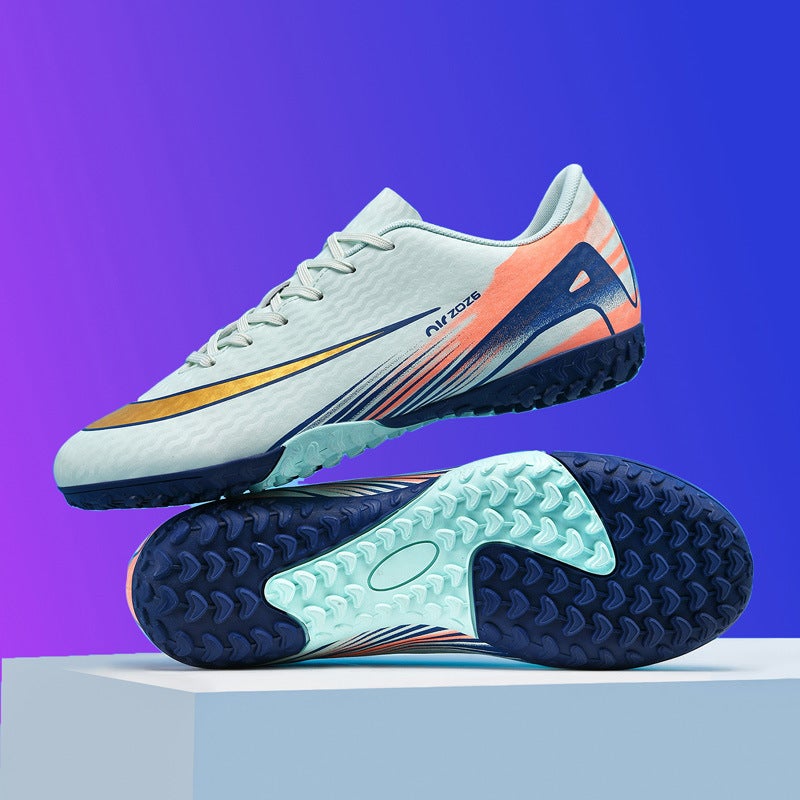 New Low-Top C Luo Children'S Football Shoes Boys Teenagers Students Female Tf Broken Nail Ag Spike Football Shoes - Image 4