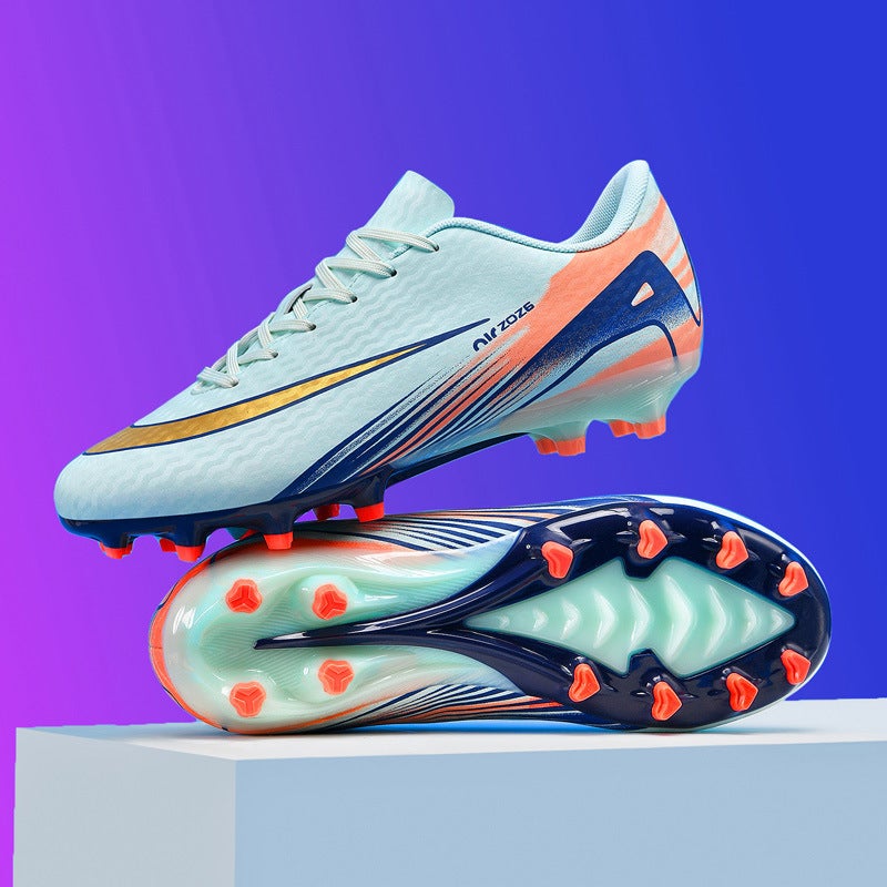 New Low-Top C Luo Children'S Football Shoes Boys Teenagers Students Female Tf Broken Nail Ag Spike Football Shoes - Image 3