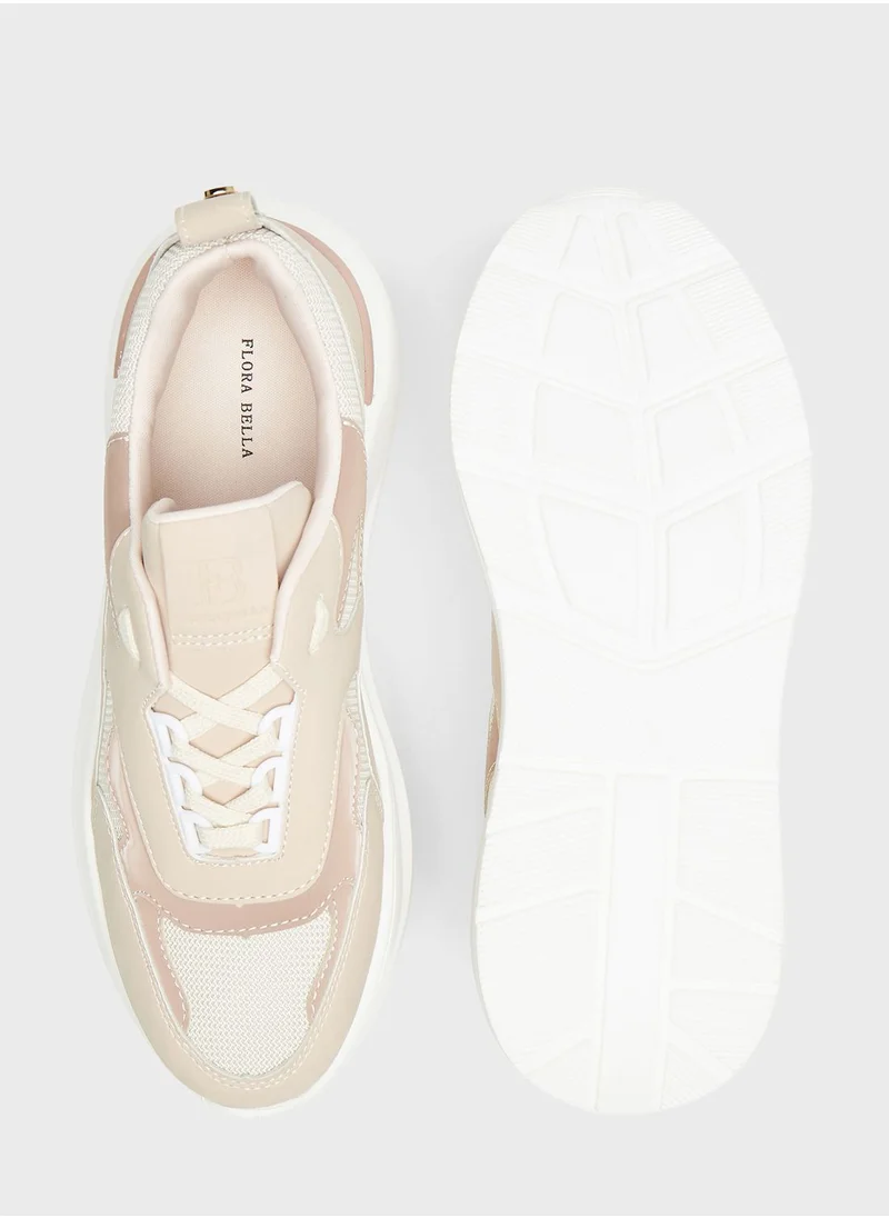 شو اكسبرس Lace Up Low Top Sneakers