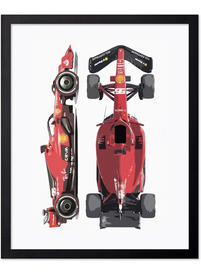 Poster Master Italian Luxury Sports Car Poster - Race Car Print - Sports Art - Car Racing Art - Gift For Men, Women & Car Enthusiast - Decor For Garage, Living Room Or Office - 11X14 Unframed Wall Art - Image 1