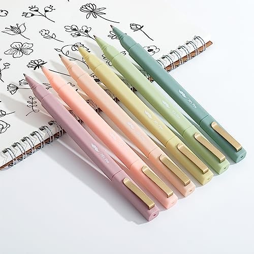 Mr. Pen- Aesthetic Pens, 6 Pack, Black Ink, Fast Dry, No Smear Bible Pens Bleed Through, Fine Point Pen - Image 3