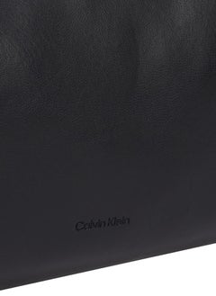 CALVIN KLEIN MEDIUM CROSSBODY BAG WITH HARDWARE STRAP  - Image 3