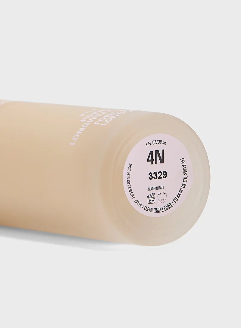 Kylie Cosmetics Power Plush Longwear Foundation - 4N, 30Ml