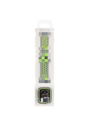 Suitable For Apple Nike Two-color Silicone Watch Band Set For Apple Watch7/SE/6/5/4321 Sport-Color:Gray Yellow-Exterior Dimension:41MMS/M Short - pzsku/Z52CE2AD49D5BE6132BBAZ/45/1745237470/a2cc350e-5eba-442b-aa4c-7e48cf96ef04