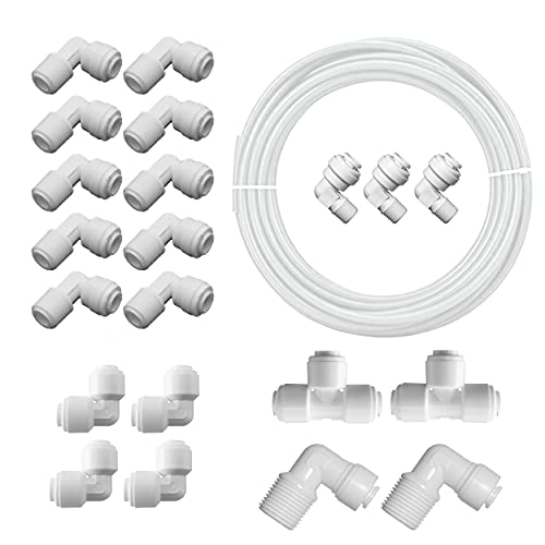 SHAPURE Connector Pack Connectors Pack For Ro UV Uf Pipes Tubes Water Filters Purifiers,Multicolor - Image 1