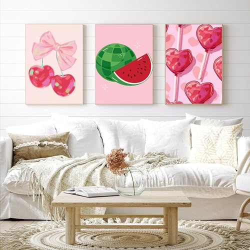 cupmod 6 Packs Vintage Paint by Numbers Kit for Adults,DIY Acrylic Watercolor Oil Painting by Number On Canvas Without Frame,Retro Funny Drinks Paint by Numbers Kit for Home Wall Decor 8x12inch - Image 2