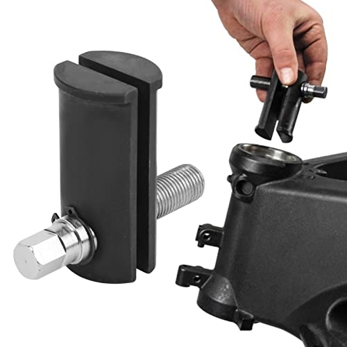 Ymiko Motorcycle Steering Stem Bearing Race Removal Tool, Universal for 1-1/8in to 2-5/8in ID Races Steering Neck Bearing Race Remover Puller - Image 2