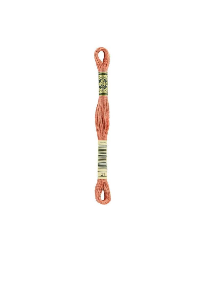 DMC - DMC 6-Strand Embroidery Cotton 8.7yd Light Alizarin - Image 1