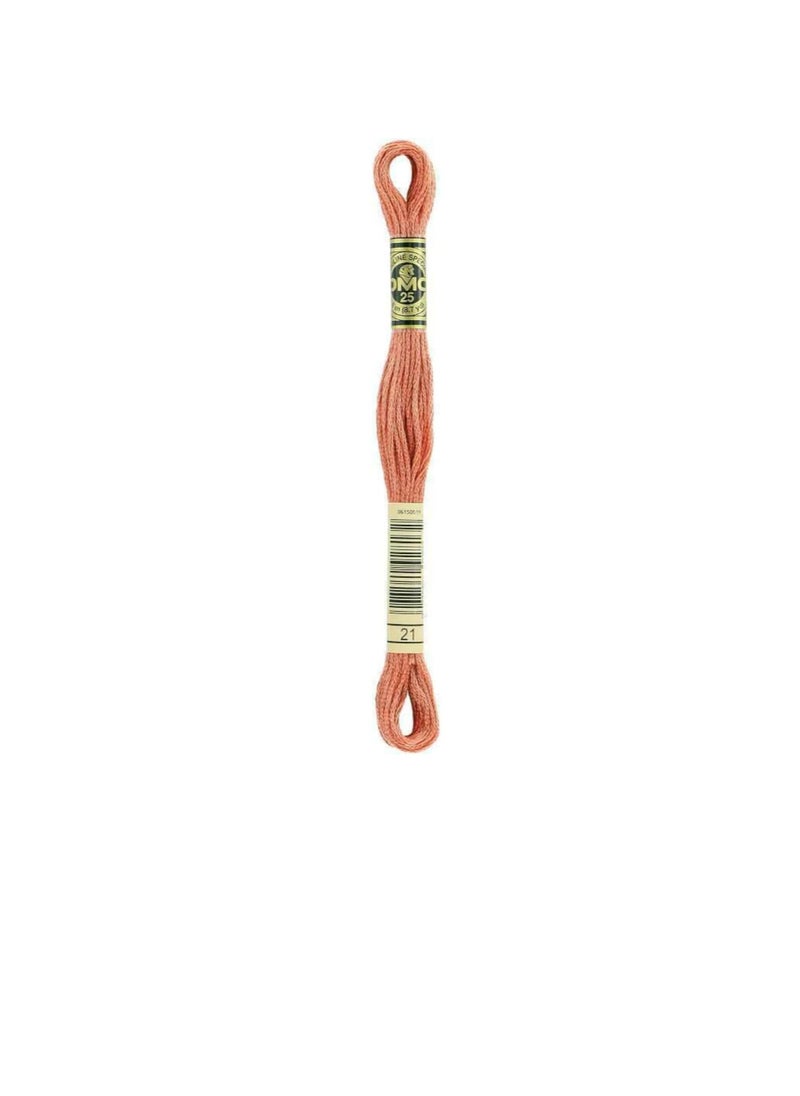 DMC - DMC 6-Strand Embroidery Cotton 8.7yd Light Alizarin - Image 1