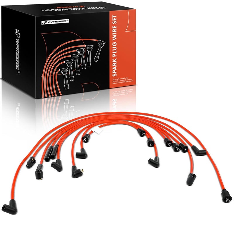 A-Premium 9PCS Spark Plug Wire Set - Image 1