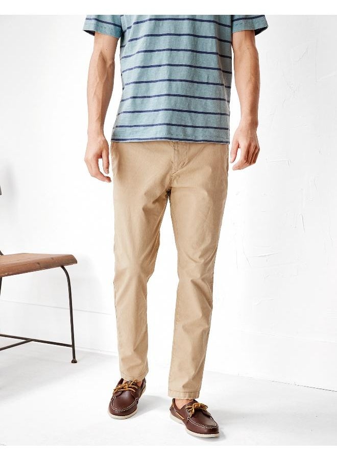 American Eagle - AE Flex Slim Lived-In Khaki Pant - Image 1