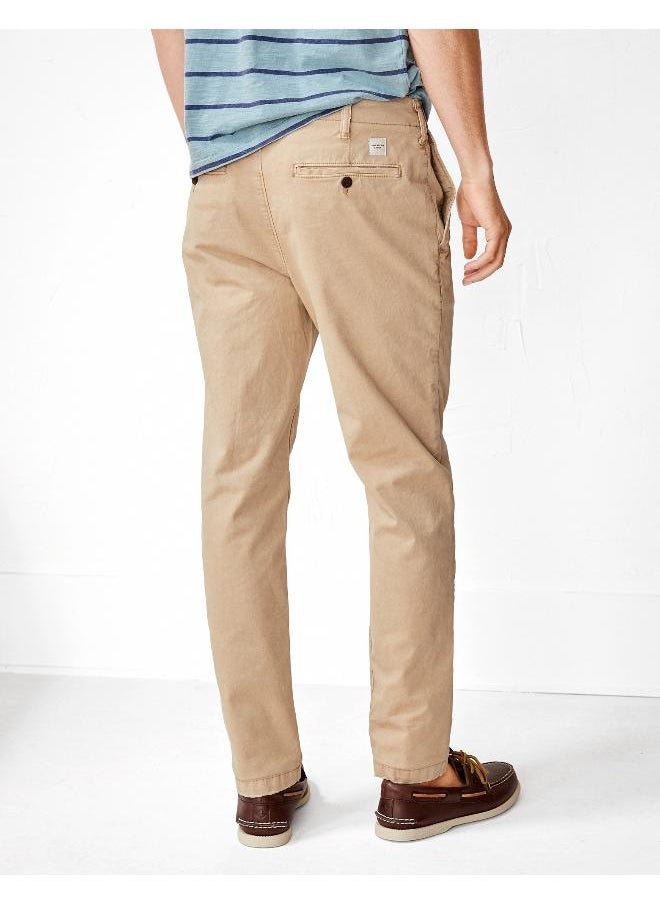 American Eagle - AE Flex Slim Lived-In Khaki Pant - Image 1