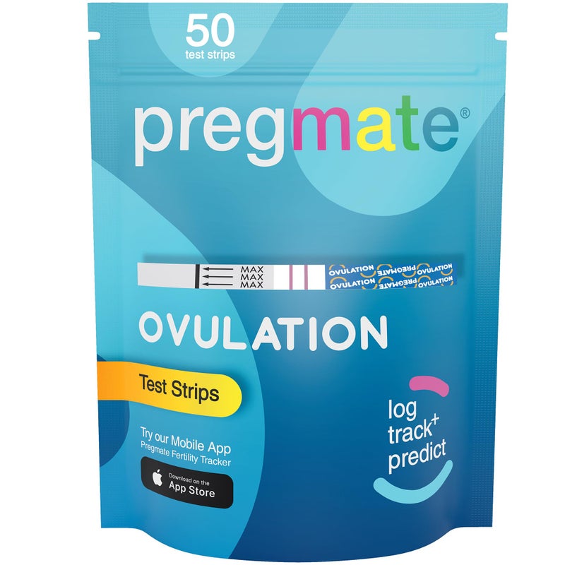 PREGMATE شرائط اختبار الإباضة للنساء - 50 قطعة - Image 1