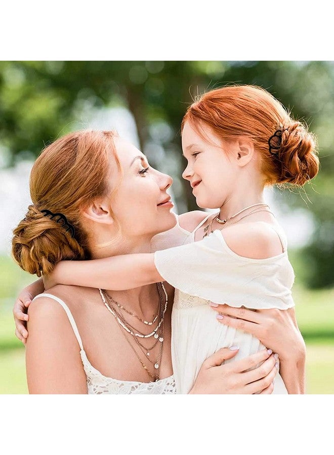 La Jolie Jasmin 6 Piece Metal Hair Side Combs Hair Fork Clip Teeth Hair Pin Stick For Updo Bun U Shape For Vintage Hairstyle Hair Accessories - Image 3