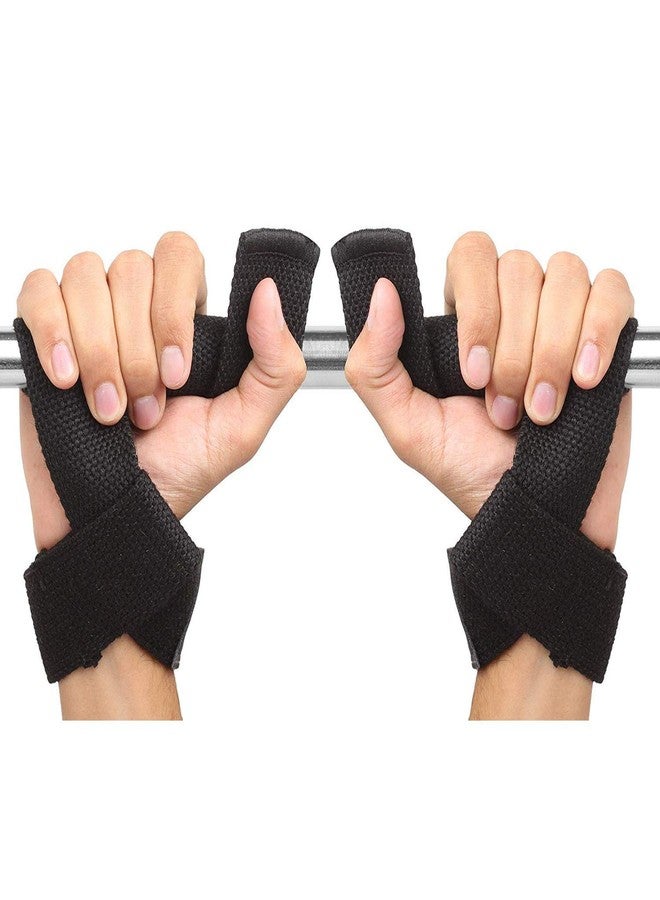 GymWar Power Cotton Gym Support/Weight Lifting Hand Bar Strap for Men & Women/Free Size - Image 3