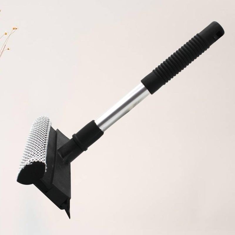 Double Sided Window Glass Wiper Brush 20x25cm Black for Home Kitchen Cleaning - Image 5