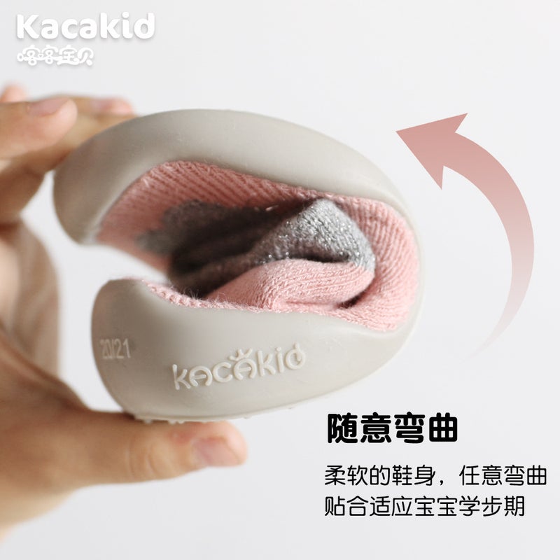 Carefully Selected Warm Non-Slip Indoor Shoes Baby Floor Shoes Children'S Shoes Toddler Shoes Terry Shoes Socks Baby Pre-Walking Shoes - Image 5