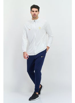 Nike Men 2 Pcs Dry Fit Training Tracksuit, White  - Image 1