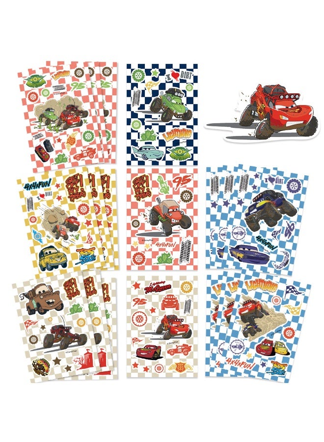 NIBEMINENT 8 Pcs Chessboard Racing Movement Deco Kit Waterproof Stickers, High Definition Printing Bright Colors, Suitable for Laptop Skateboard Luggage Water Bottle Guitar DIY - Image 3