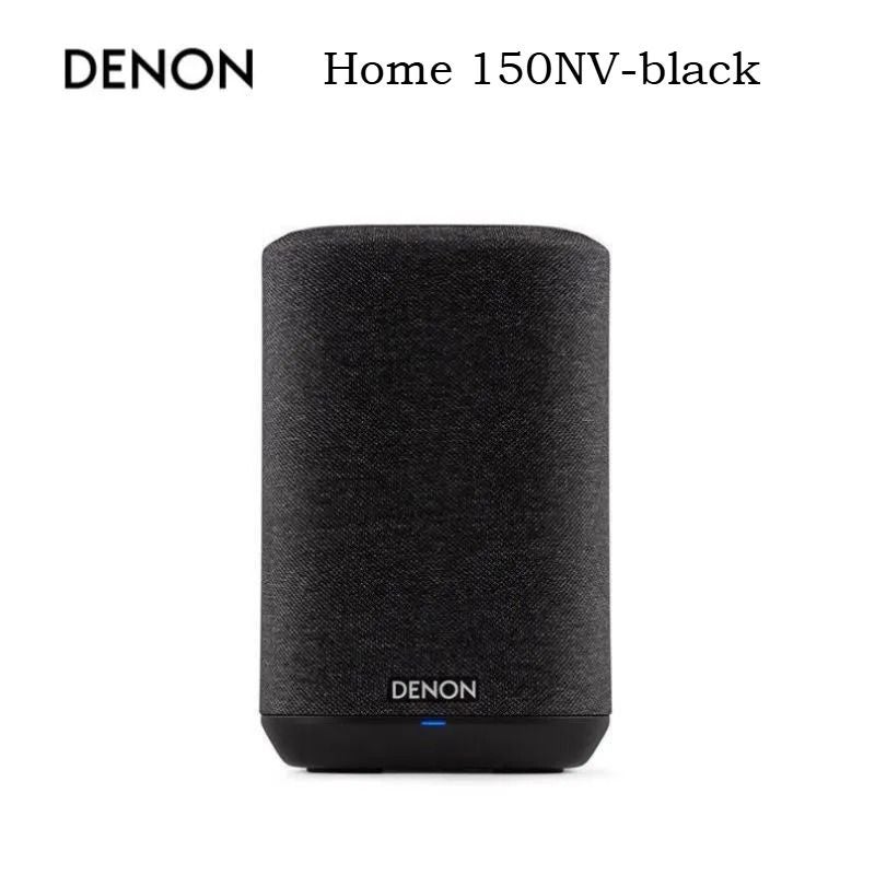 Denon Home 150nv Compact Wireless Speaker with Built-In Heos, Black - Image 1