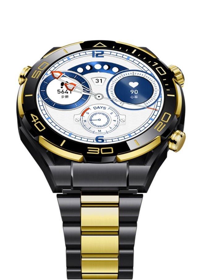 GS - GS Ultimate 2 Smart Watch,Intelligent Monito with Heart Rate/Blood Oxygen /Sleep Detection,Step and Calorie Monitor,IP67 Waterproof Activity Tracker for IOS and Android - Image 1