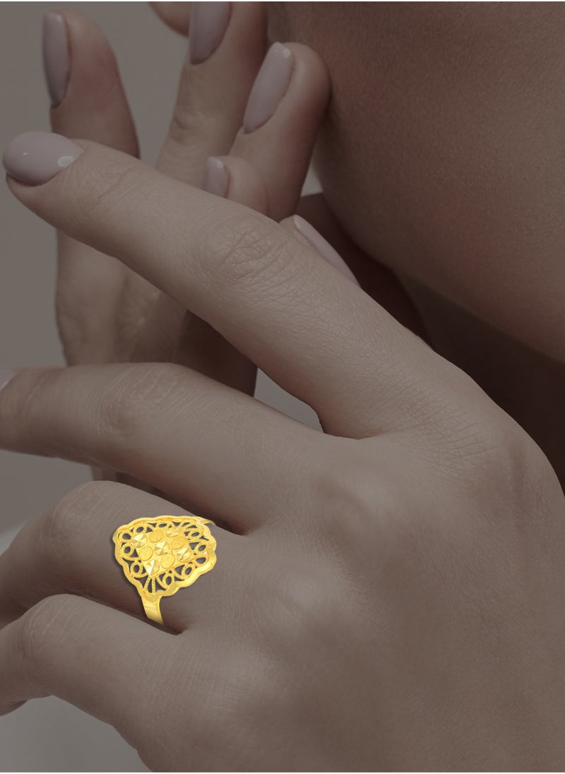 BAFLEH JEWELLERY The Ultimate in Luxury: 22kt Yellow Gold Rings for Every Occasion  - Image 3