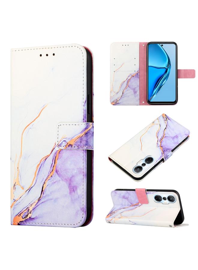 اس-توب جراب لهاتف Infinix Hot 20S / 20 Pro X6827 PT003 جراب هاتف جلدي قابل للطي بنمط رخامي - Image 1