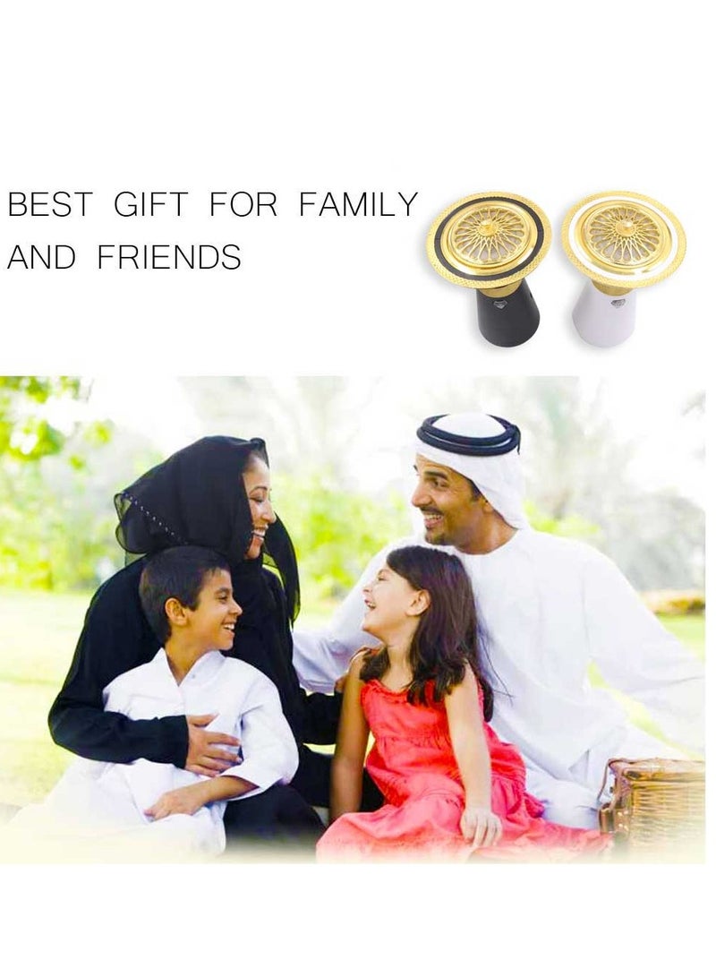 Bukhoor موقد بخور كهربائي عربي قابل لإعادة الشحن عبر USB، مبخرة محمولة - Image 2