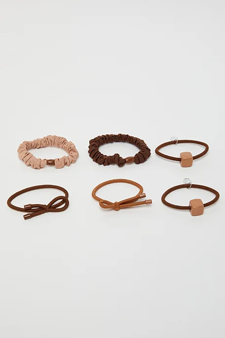 أر أند بي 6 Pack Ponytail Hairbands