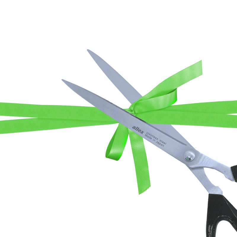 ALLEX\アレックス ALLEX Long Scissors 10-1/4" Razor Sharp Japanese Stainless Steel Blade, Giant Scissors for Ribbon Cutting Ceremony & Paper Cutting, Large Scissors Heavy Duty Blade, Made in JAPAN - Image 4