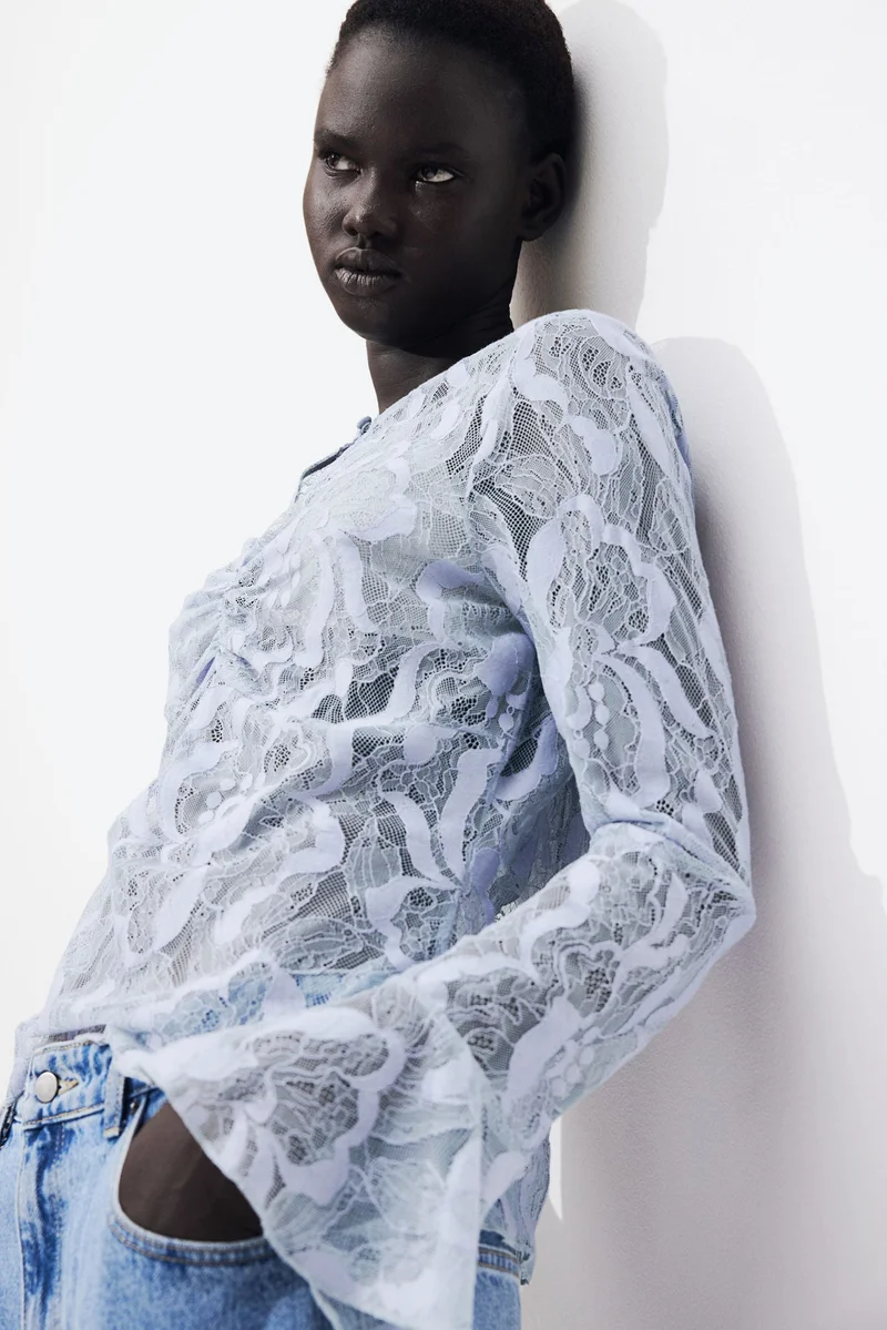 H&M Lace blouse