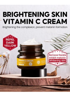 Vibrant Glamour Natural Retinol Cream and Vitamin C Face Cream Set, Whitening Anti-Aging, Facial Moisturizing and Repairing Skin (30g+30g)  - Image 4