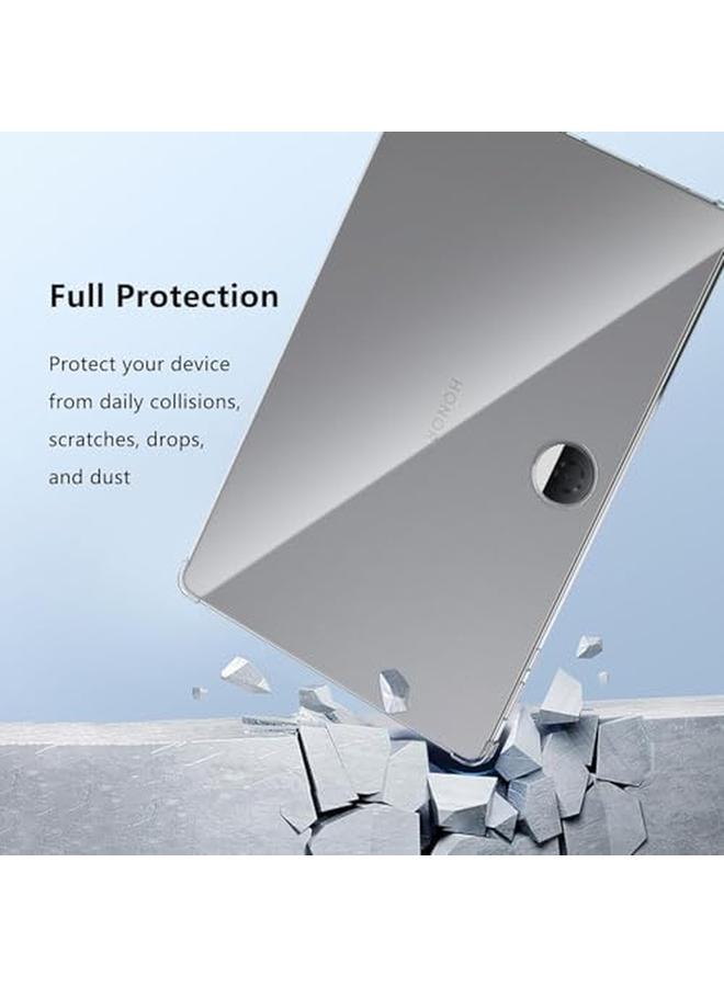 erorex Case For Honor Pad 9 12.1 9 Pro V8 Pro Advanced Airbag Drop Protection Flexible Silicone Tpu Shockproof Anti Scratch Anti Yellowing Slim Fit Shell Case Honor Pad 9 Tablet Cover Clear  - Image 5