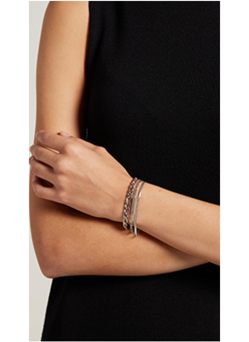 CALVIN KLEIN CALVIN KLEIN JEWELRY LINKED WOMENS CHAIN BRACELET - 35700003  - Image 4