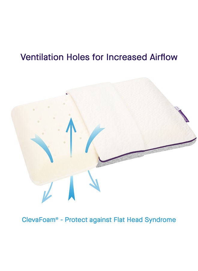 Clevamama Newborn Pillow with Superior Comfort And Support, 0 to 12 Months - Image 5