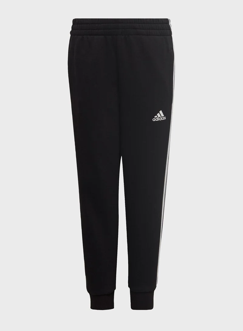 Adidas Little Kids 3 Stripes Sweatpants