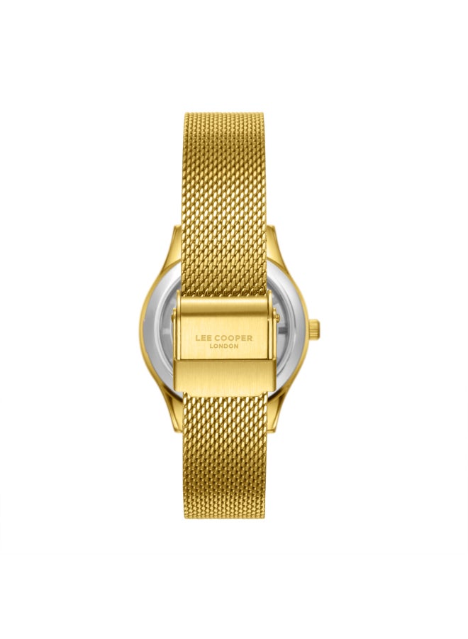 لي كوبر ساعة يد نسائية بشبكة تناظرية . -  مم - Image 4